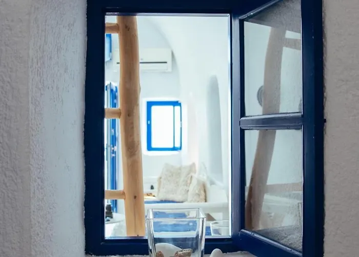 Casa de Férias Blu Bianco Cave House By Sv Oia